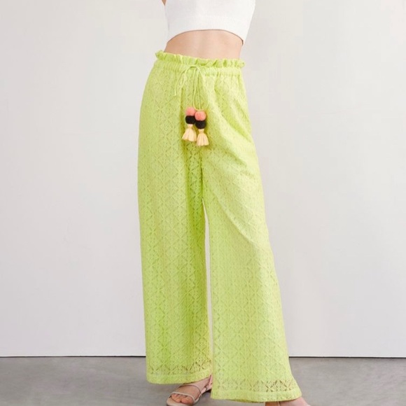 Anthropologie Lacy wide leg pants - Picture 1 of 5